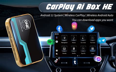 Amazon.com: Wireless CarPlay AI Box (4+32GB) Supports .